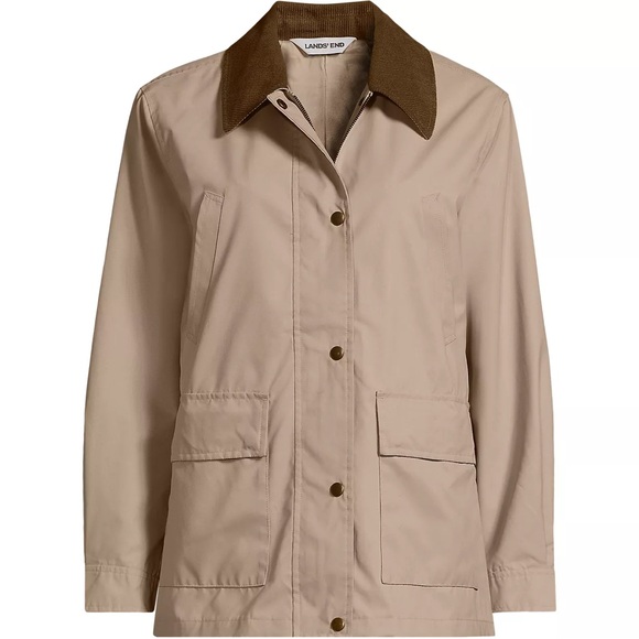 NWOT Lands’ End Size 0-4 Women’s Waxed Barn Jacket